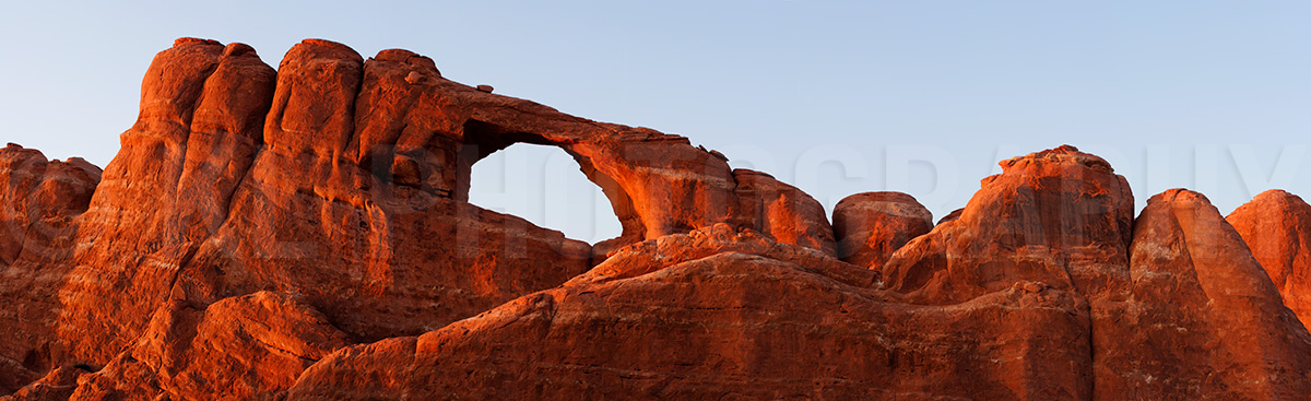 Skyline Arch Panorama