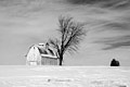 Wintry Barn