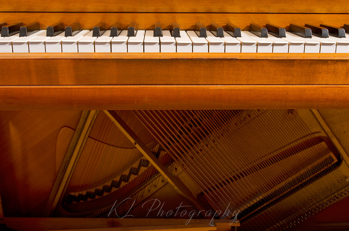 Inside a Piano