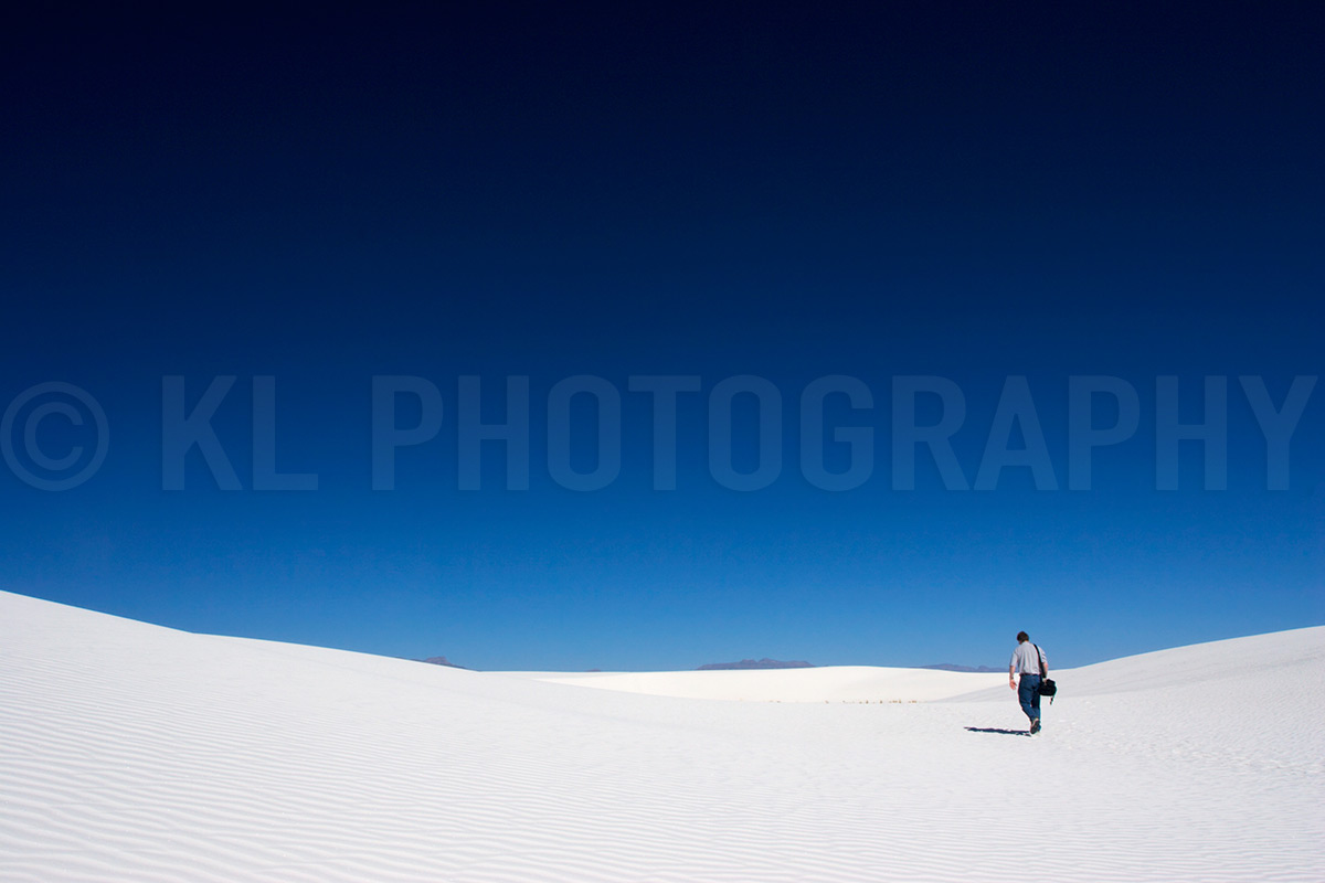 White Sands Hiker