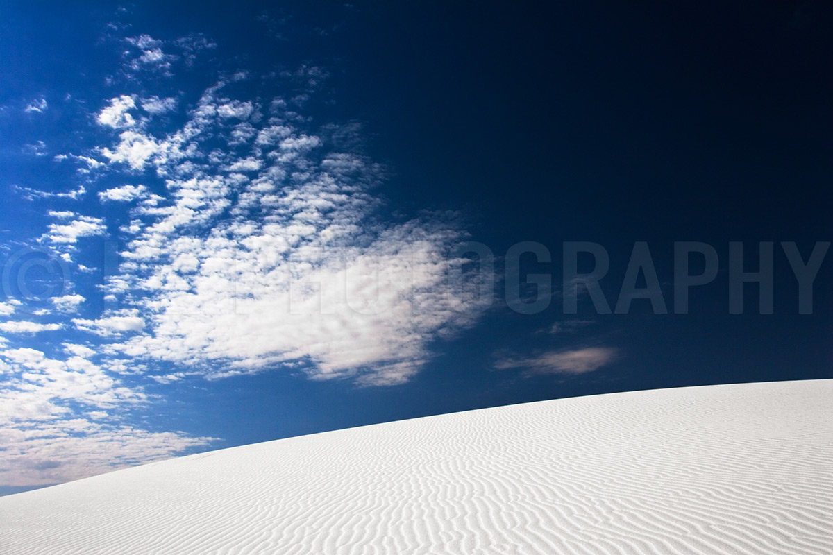 White Sands and Sky