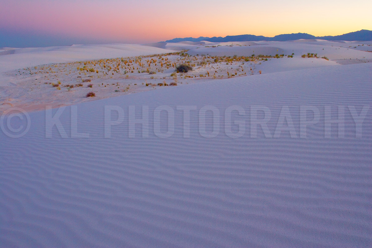 Rippled Sand Sunset