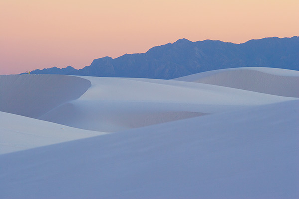 White Dunes Sunset