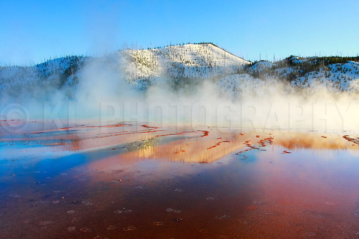 Grand Prismatic Sunset