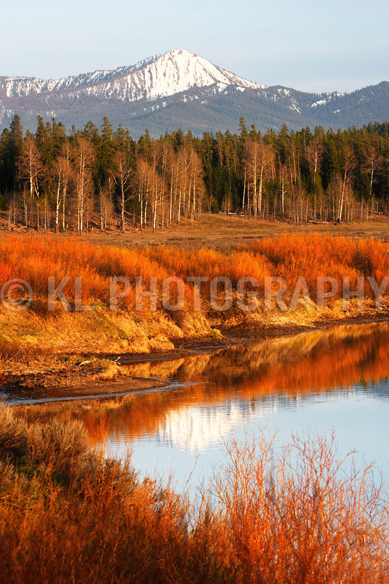 Snake River and Mountain