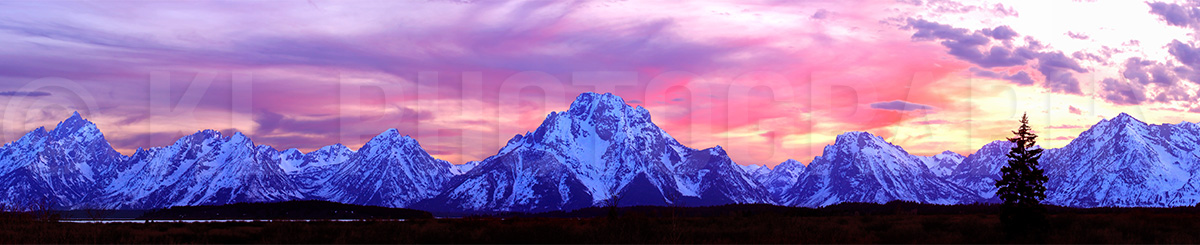 Grand Tetons Panorama