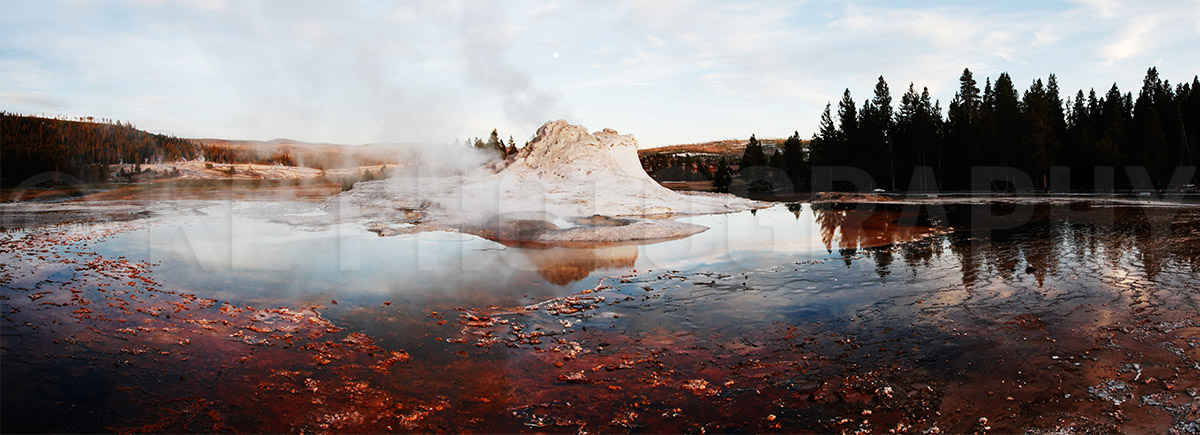 Castle Geyser Panorama