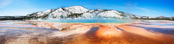 Grand Prismatic Spring, Panorama