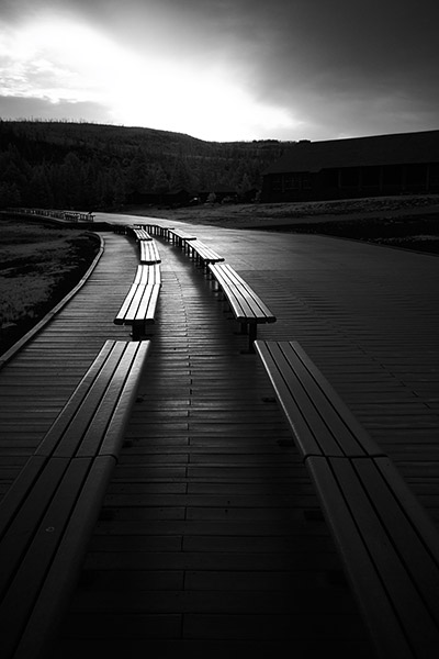 Row of Benches