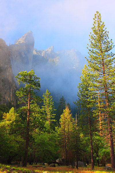 Hazy Rocks